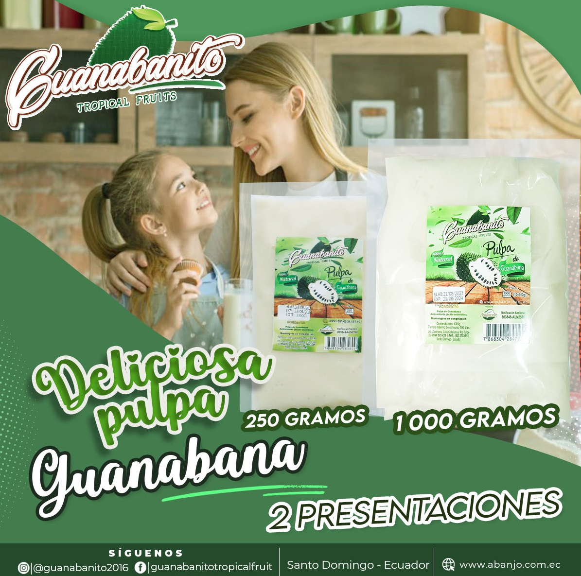 Pulpa congelada Guanabanito