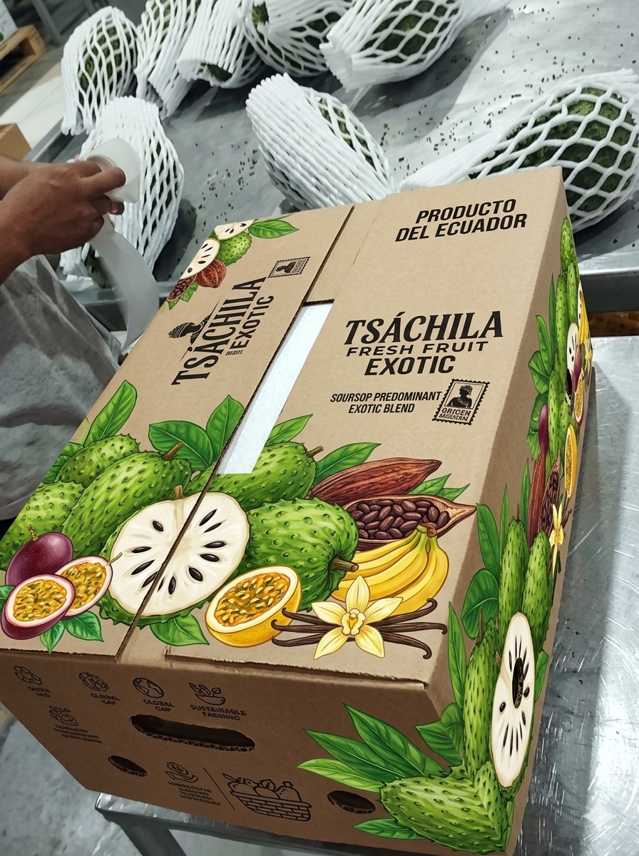 Guanábana fresca de exportación Tsa' Fruits